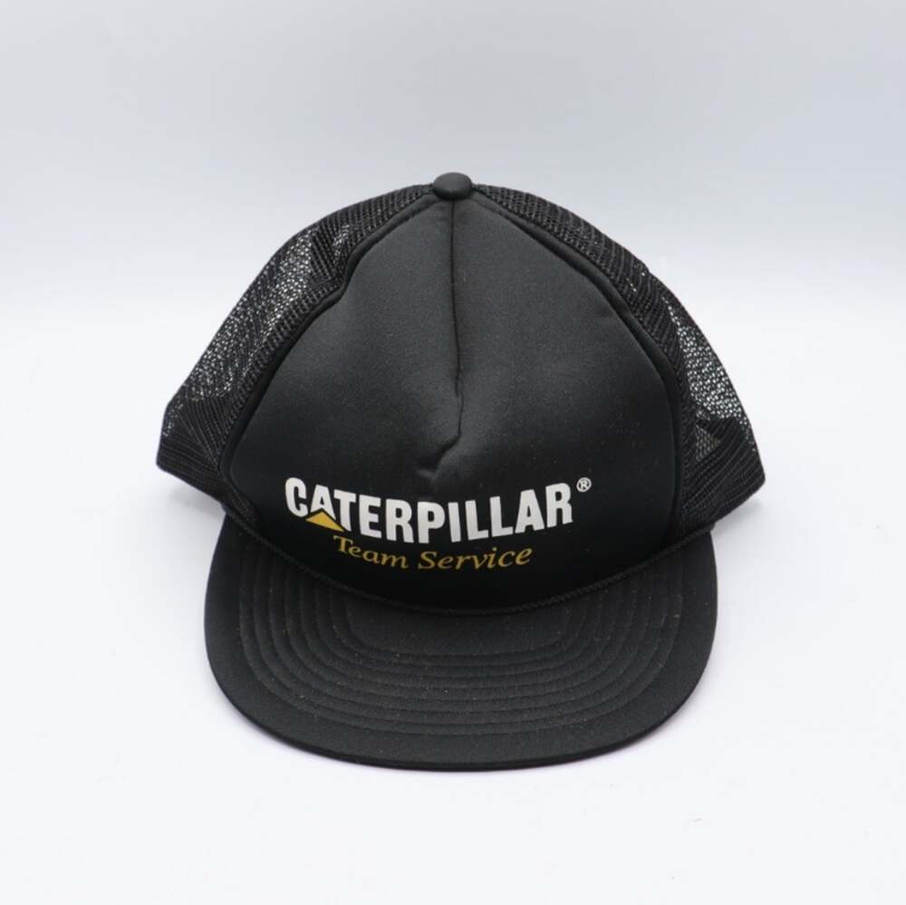 Vintage Caterpillar Team Service One Size Fits All Black